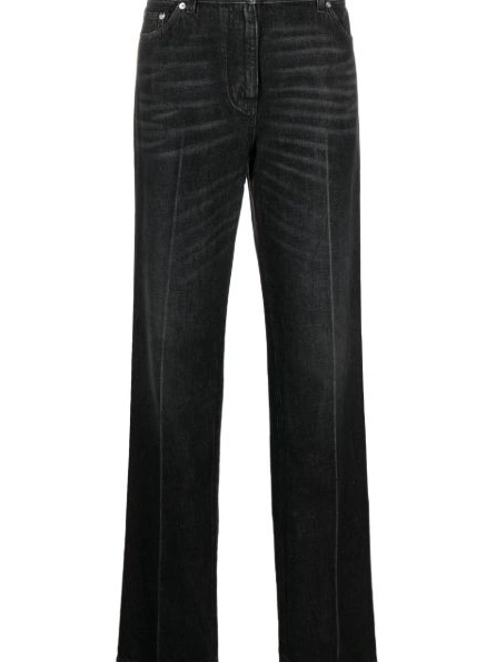 Affordable straight-leg '95 Medusa Women mid-rise Versace jeans 0809